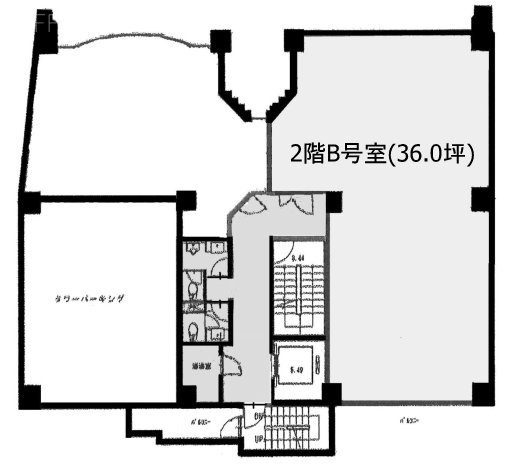 Daiwa麻布台ビルB 間取り図