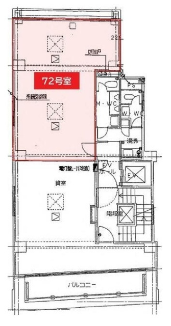 井門神田駅前ビル72 間取り図