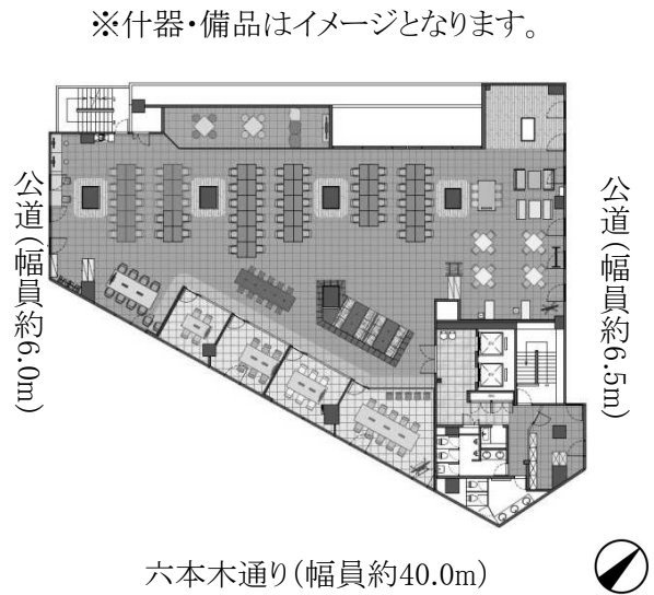 EDGE南青山4F 間取り図