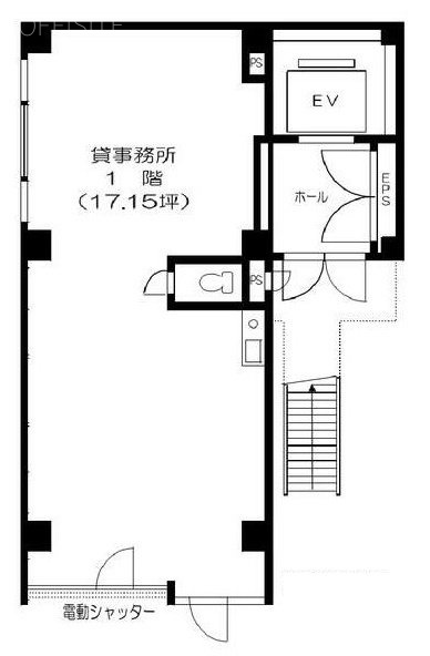 谷口ビル1F 間取り図