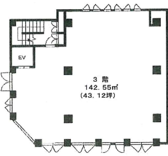 テル吉祥寺ビル3F 間取り図