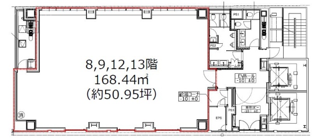 京橋RKビル9F 間取り図