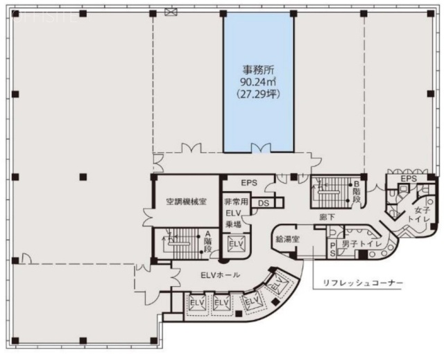 立川ビジネスセンタービル1 間取り図