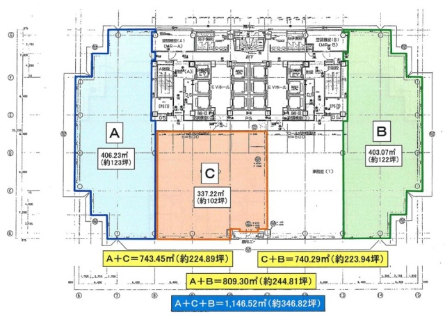 武蔵小杉タワープレイスB 間取り図