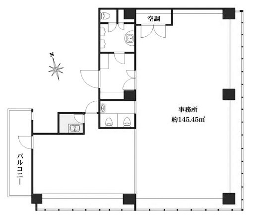 榎本ビル201 間取り図