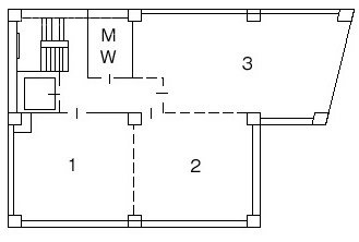 井門銀座一丁目ビルB2 間取り図