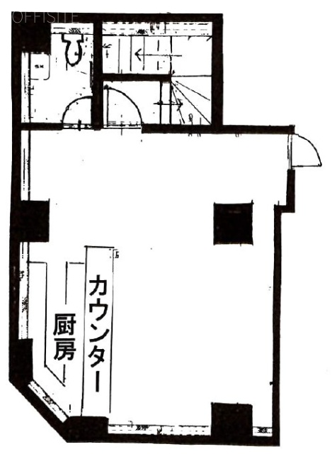 サーラ南青山ビルB1F 間取り図