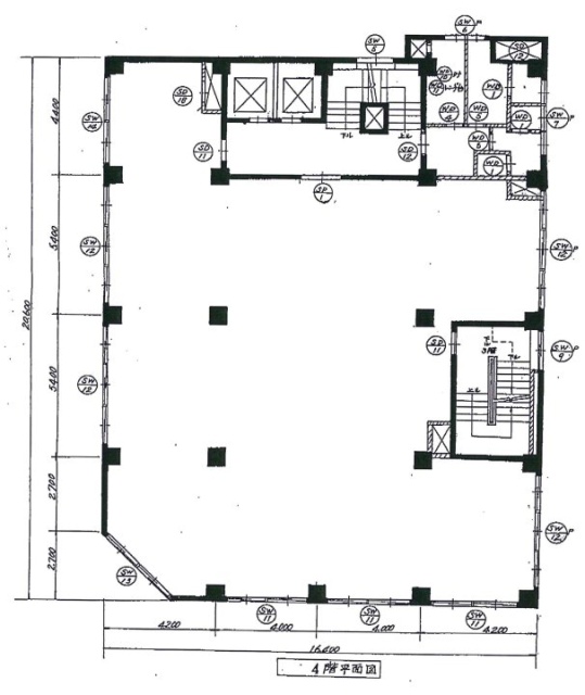 小里会館ビル4F 間取り図