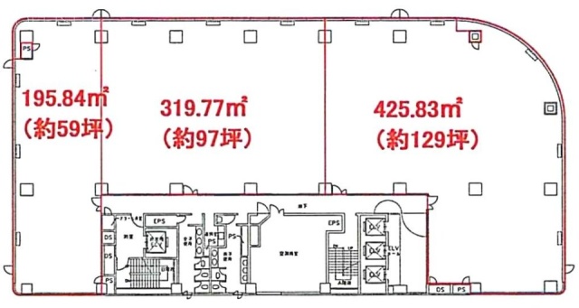 八王子ONビル7F 間取り図