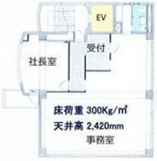 TK武蔵小山ビル6F 間取り図