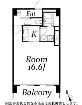 信越ビル303 間取り図