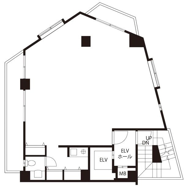 メイプル西麻布3F 間取り図