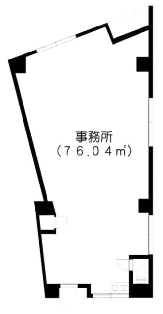 フェリオ西早稲田201 間取り図