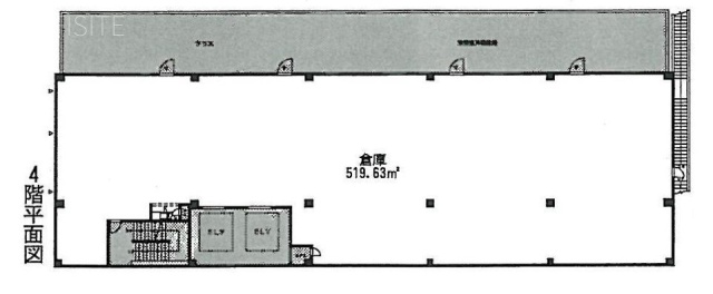 京王東陽ビル4F 間取り図