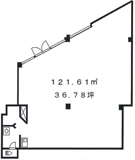 広瀬ビル1F 間取り図