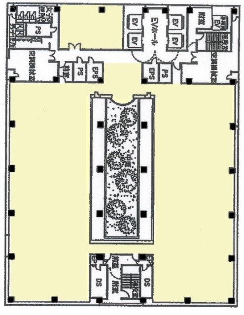 天王洲ファーストタワー25F 間取り図