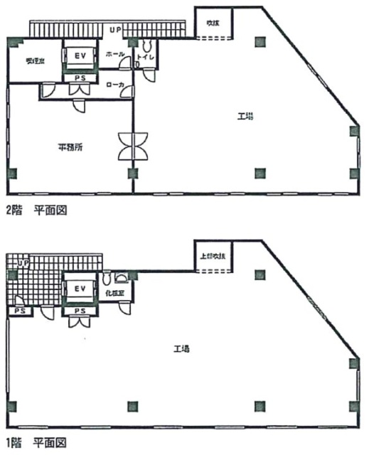 エンリッチビル1-2F 間取り図