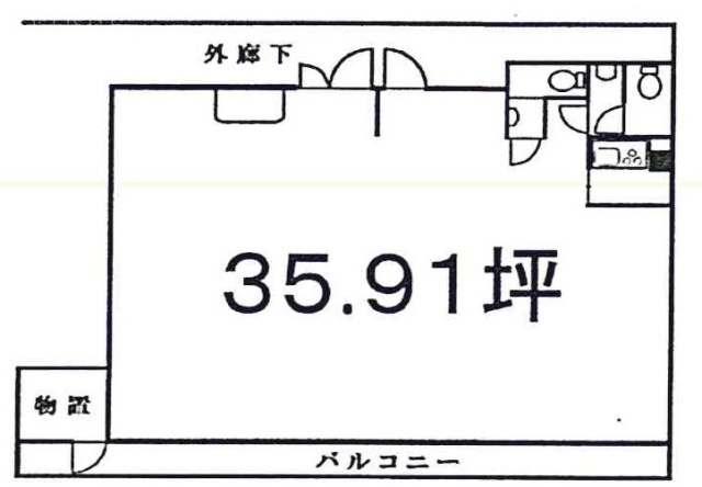 オグラビル5F 間取り図