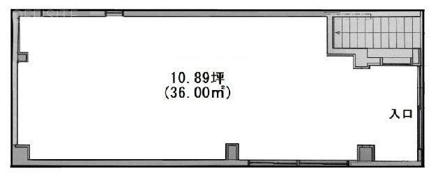 東京モリスビル第61F 間取り図