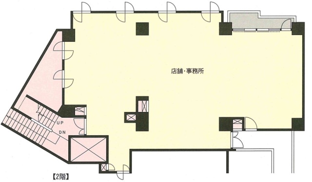 グランパレス南麻布仙台坂201 間取り図