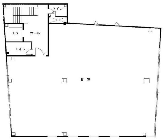 双葉ビル2F 間取り図