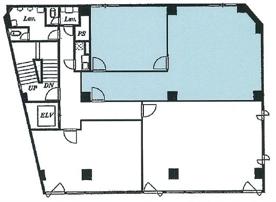 クローバービル3F 間取り図