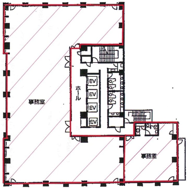 アーバンセンター新宿ビル4F 間取り図