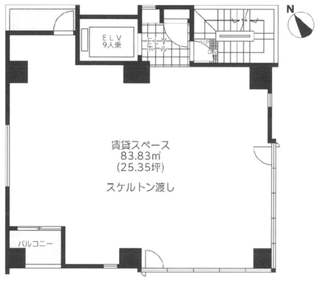 トレヂィパーチェ門前仲町4F 間取り図