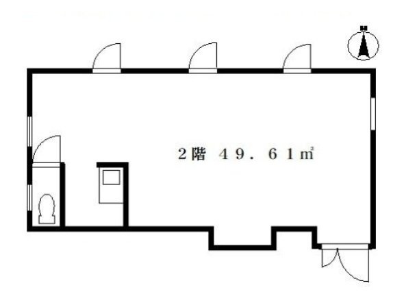 ダイホ-プラザ高田馬場Ⅱ201 間取り図