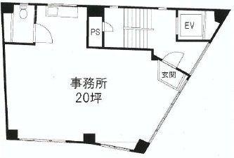 大鉄第10ビル2F 間取り図