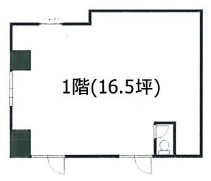 サンヴェール府中1F 間取り図