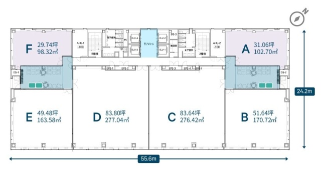 サンハマダ子 間取り図