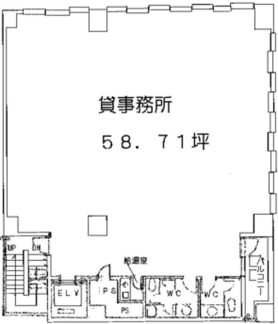 大手町佐野ビル5F 間取り図