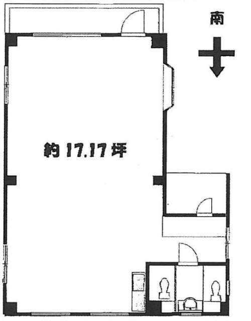 こずえビル2F 間取り図