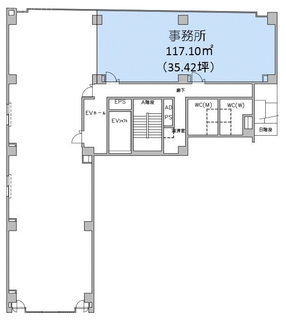 ONEST上野御徒町ビル3F 間取り図