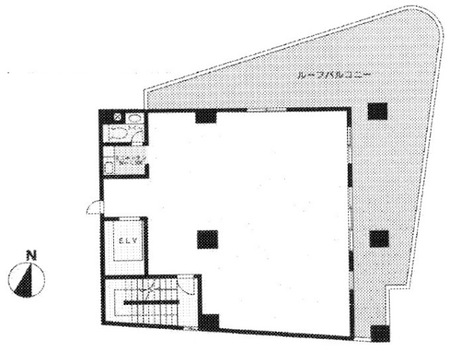 果山ビル4F 間取り図