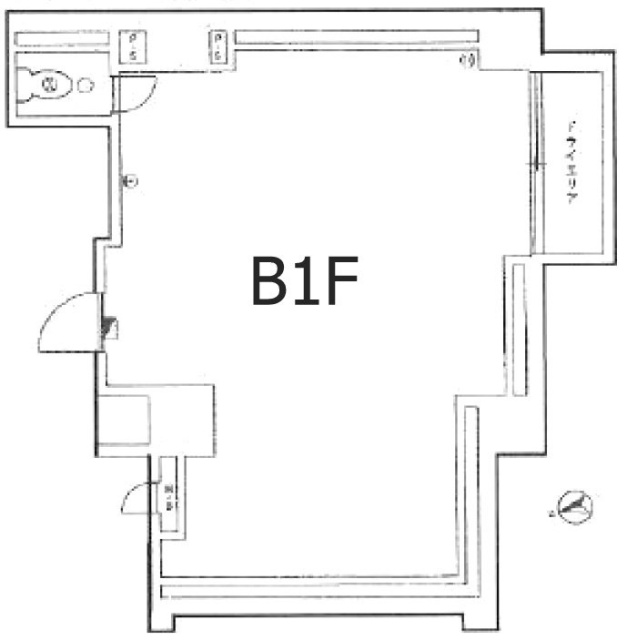 ダイヤハイツ千駄木B101 間取り図