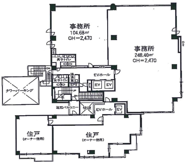 ツインヒルズ茗荷谷201 間取り図