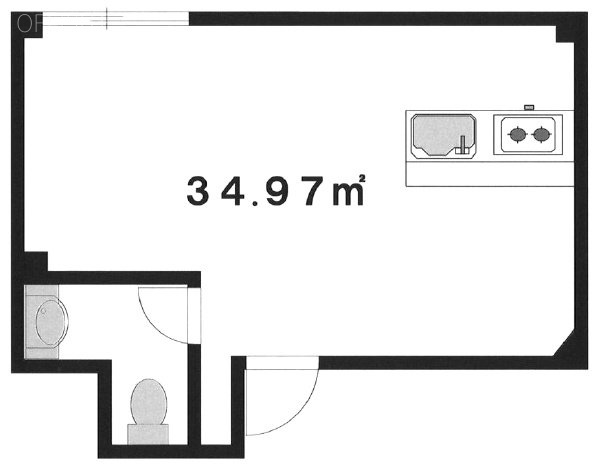 ピアレス駒込ビルB1F 間取り図