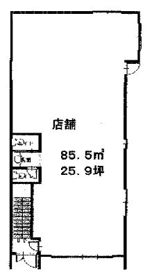 IKビル1F 間取り図