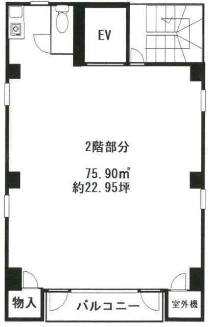 アルシュ代々木2F 間取り図