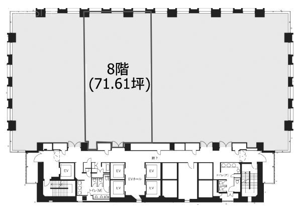 芝浦ルネサイトタワー8F 間取り図