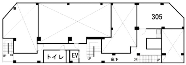 ホリグチビル305 間取り図