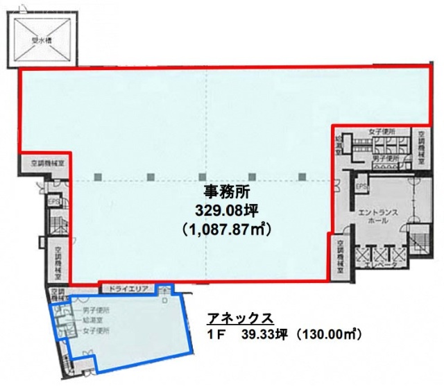 第一びる本館1F 間取り図