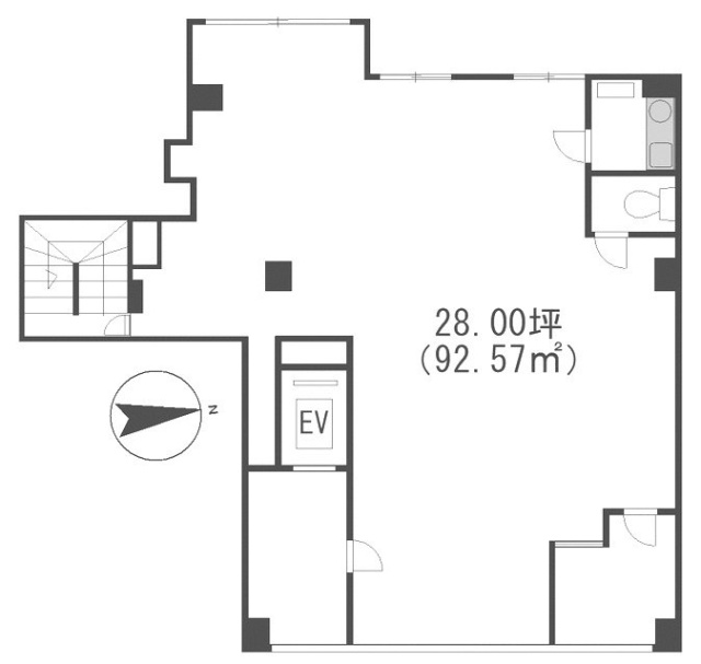 O・Kビル6F 間取り図