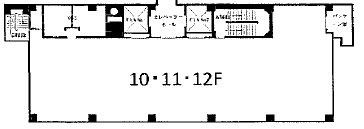 麹町311ビル12F 間取り図