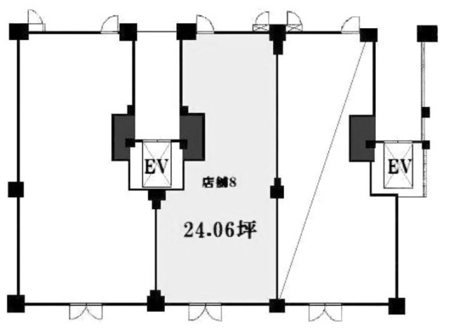 パークシティ新川崎E棟108 間取り図