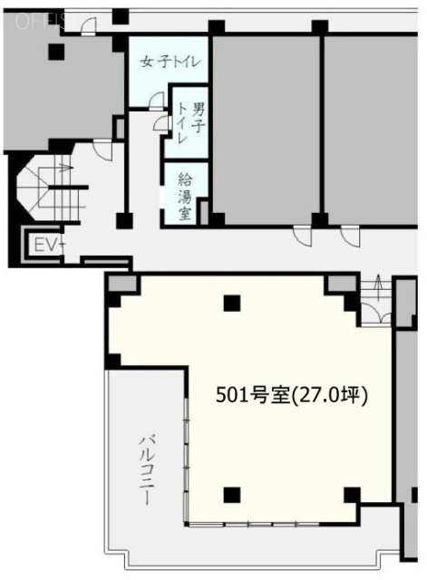 サン池袋Ⅰビル501 間取り図