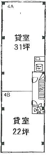 石倉ビルB 間取り図