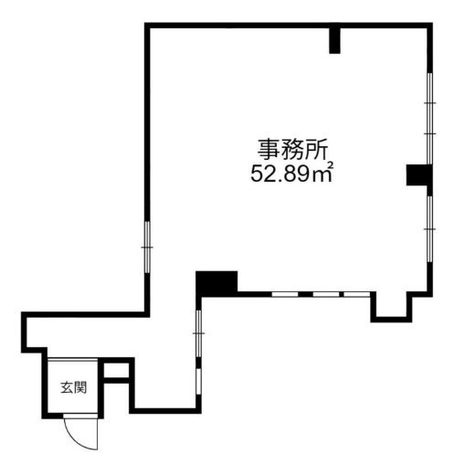 TK人形町ビル601 間取り図